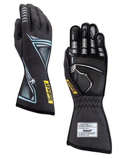 Sparco Guantes Sabelt Hero Tg-11 Gris Gekotech Talla 8 - Sparco | APEXCORSE imagen 4
