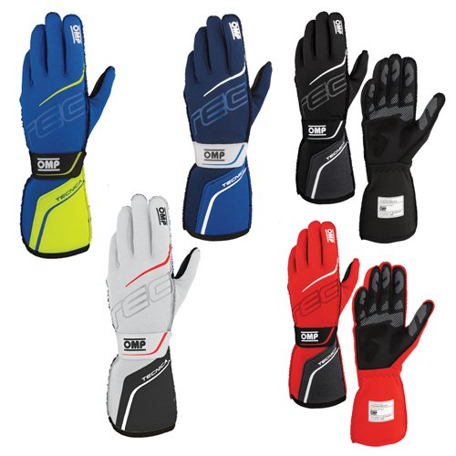 GUANTES OMP TECNICA FIA 8856-2018 ROJO / NEGRO TALLA L - OMP original APEXCORSE imagen 3
