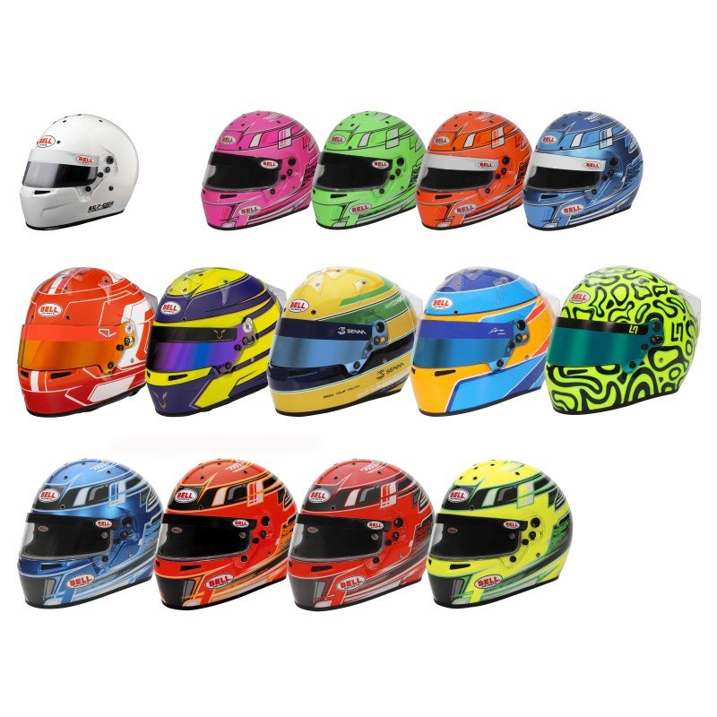 Sparco Casco Bell Kc7-Cmr Champion Antracita/Amarillo Talla 57 Cmr2016 - Sparco | APEXCORSE imagen 2