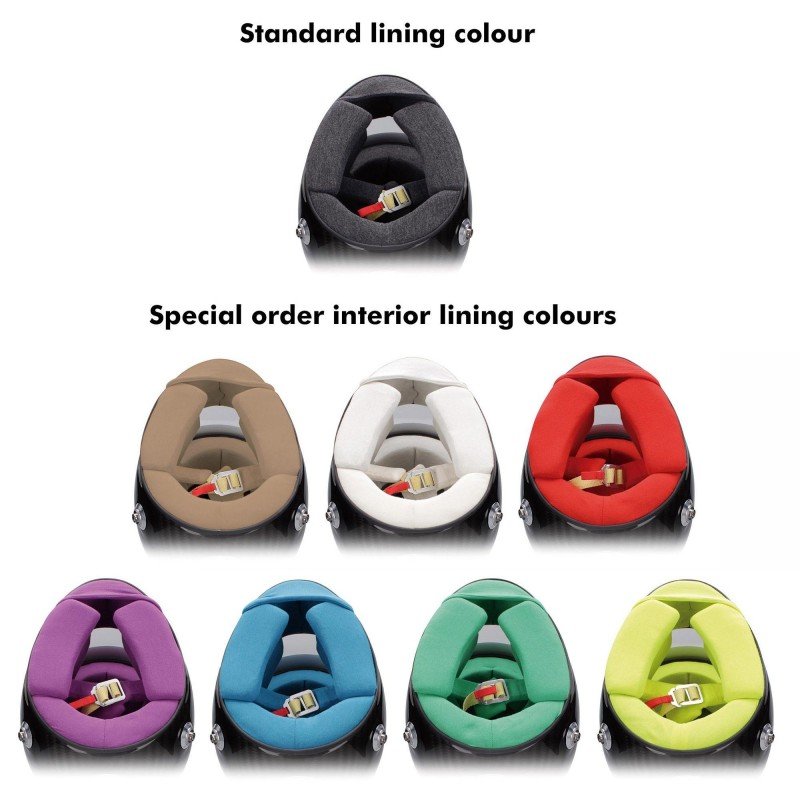 Sparco Casco Bell Kc7-Cmr Champion Antracita/Rojo Talla 57 Cmr2016 - Sparco | APEXCORSE imagen 3