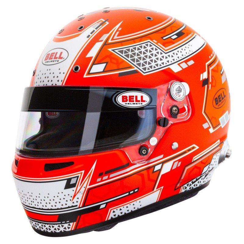 Sparco Casco Bell Rs7 Stamina Antracita/Rojo (Hans)Talla 59 Fia8859-2024/Sa2020 - Sparco | APEXCORSE imagen 2