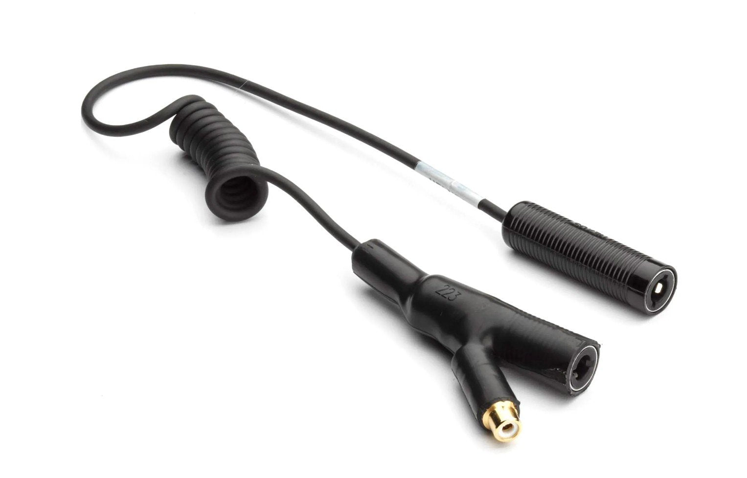 Sparco Adaptador Cableado Cruzado - Hembra 4 Pin Std+Rca : Hembra 4 Pin Std - L_15Cm - Cable Enrollado - Sparco original | APEXCORSE