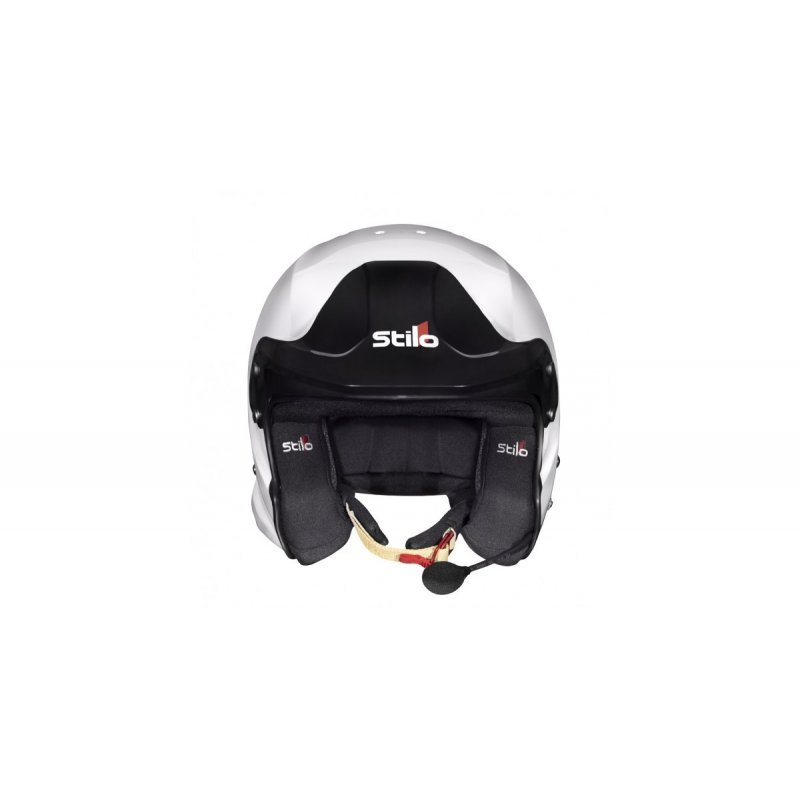 Sparco Casco Venti Trophy Rally (Sin Clips Hans) Composite Snell2020 FIA 8859-15 FIA Blanco/Interior Negro 54 - Sparco original | APEXCORSE