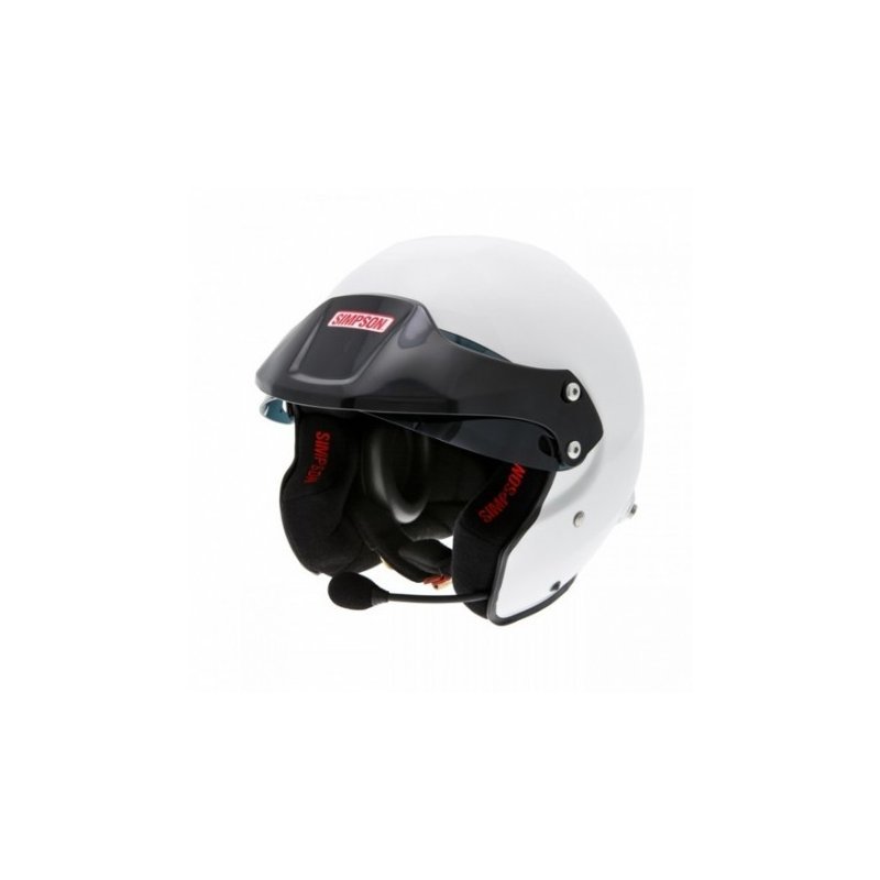 Sparco Casco Rally Blanco Talla Xs Hans (Visera Blanca) - Sparco | APEXCORSE imagen 3