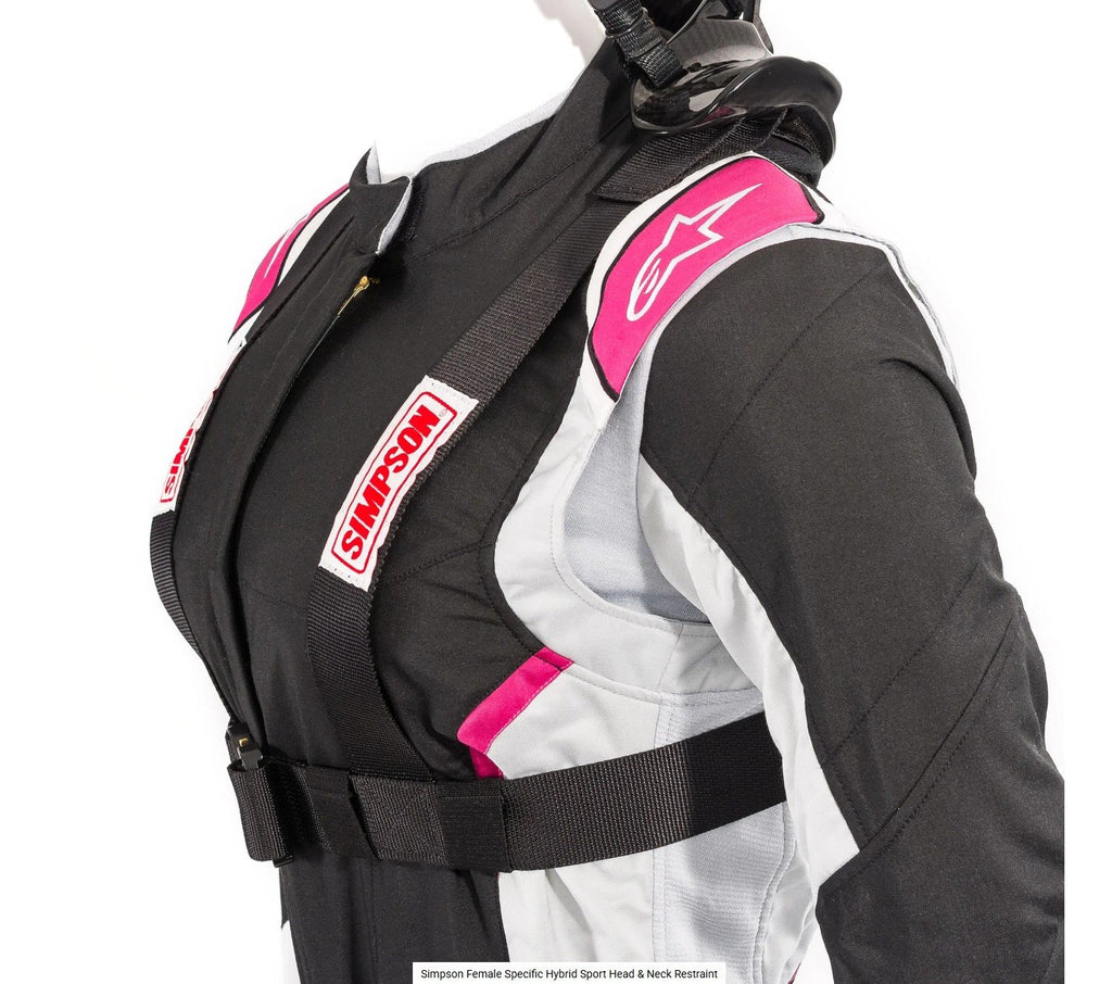 Sparco Hans Hybrid Sport Femenino X-Small Anclaje Estandar - Sparco original | APEXCORSE