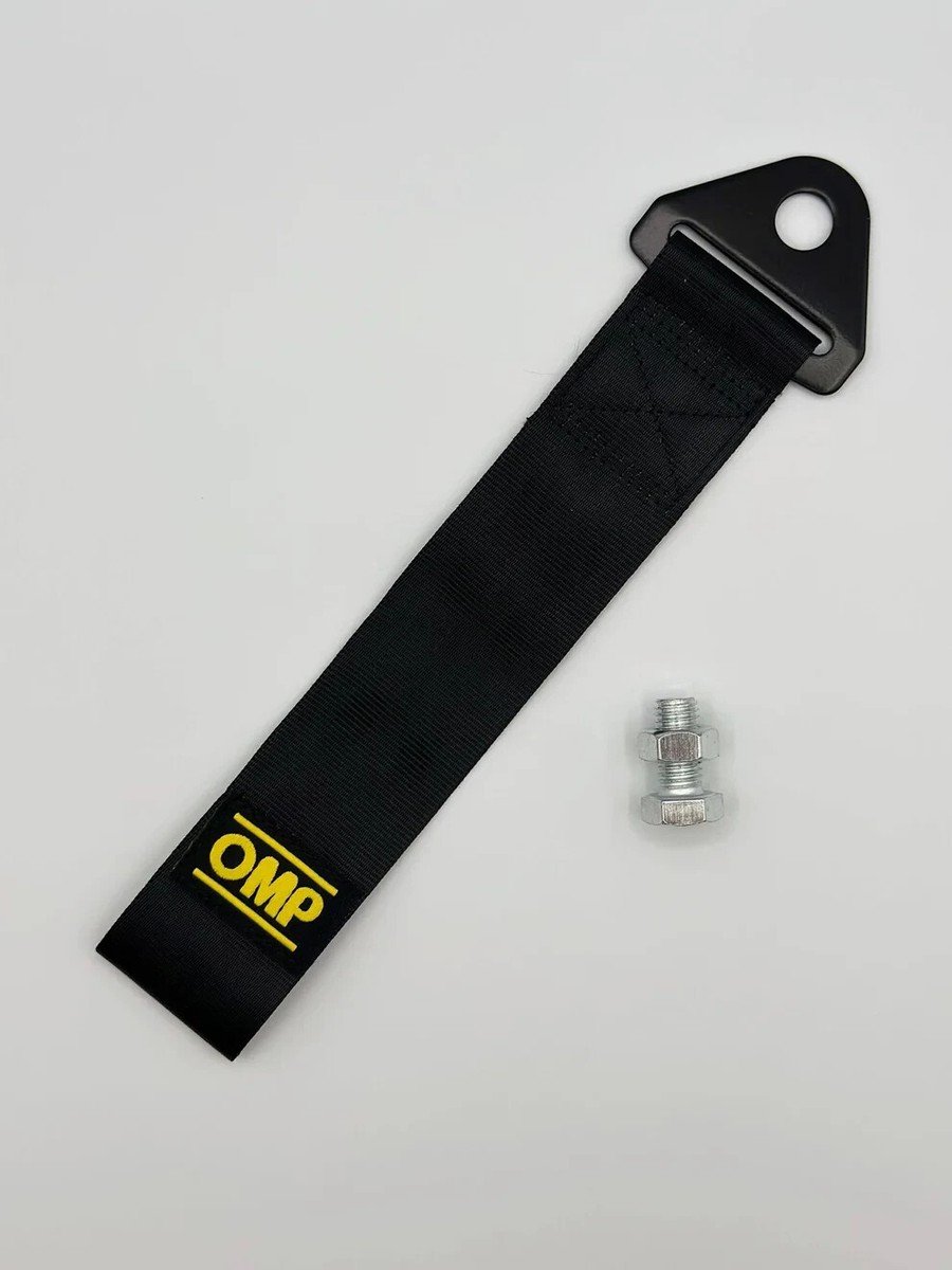 CIERRE CAPOT OMP PIEL NEGRO - OMP original APEXCORSE imagen 1