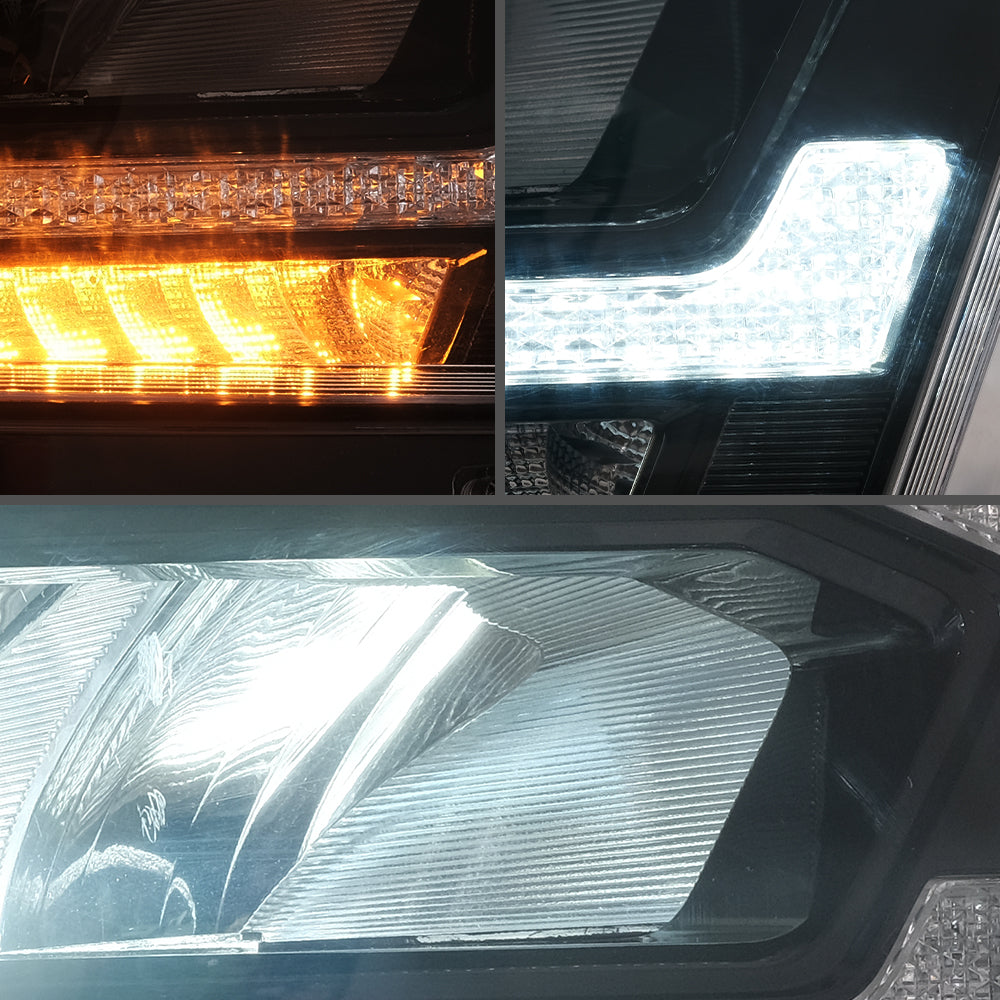Faros delanteros VLAND 19-24 Dodge Ram 1500 5th Gen (DT) LED Reflection Bowl — LED E-Mark | imagen 10