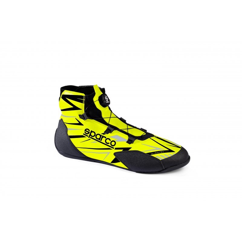 Zapatillas Sparco K-Rapid 2025 Amarilla/Negro Talla 32 - Sparco original | APEXCORSE