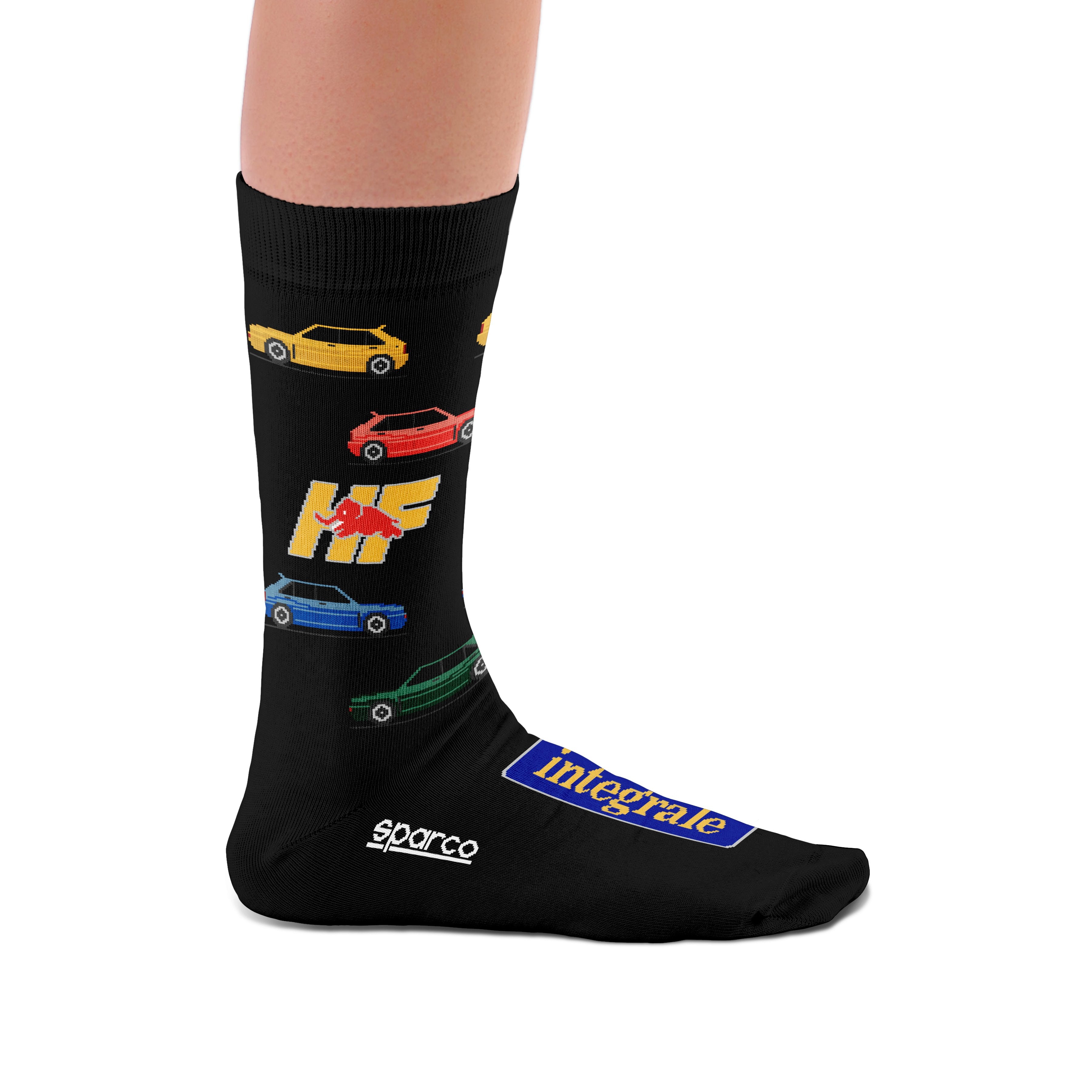 Calcetines Sparco Coleccion Delta Hf Negros Talla 41/46 - Sparco | APEXCORSE imagen 2