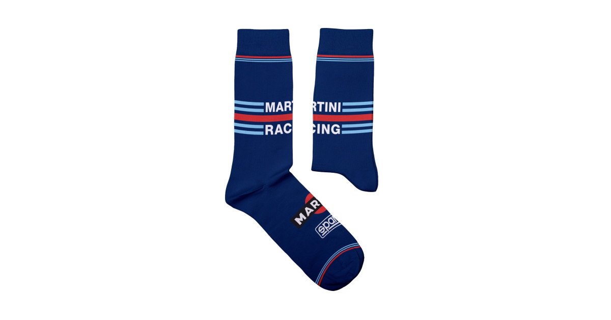 Calcetines Sparco Martini R Iconico 2 Azul Talla 41/46 - Sparco | APEXCORSE imagen 3