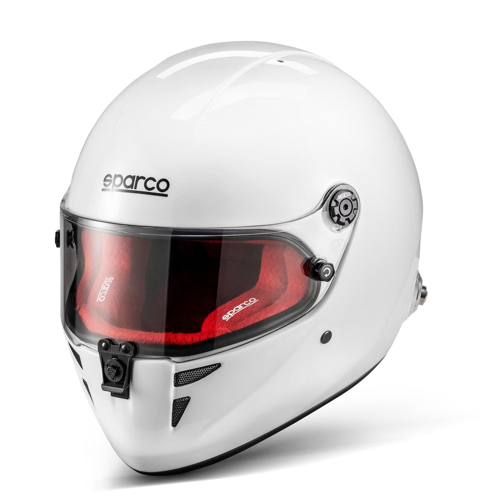 Casco Sparco Stealth RF 8859-24 Blanco/Rojo Talla M - Sparco original | APEXCORSE
