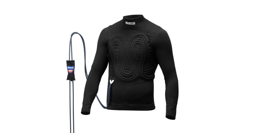 Camiseta Sparco Ignifuga Refrescante Full R586 Negra Talla S - Sparco original | APEXCORSE