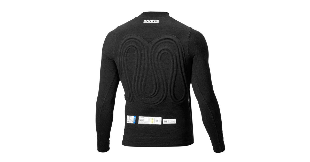 Camiseta Sparco Ignifuga Refrescante Full R586 Negra Talla S - Sparco | APEXCORSE imagen 2