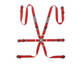 Arnes Sparco Competition H2 Pu 6 Puntos 2" Acero Rojo - Sparco original | APEXCORSE
