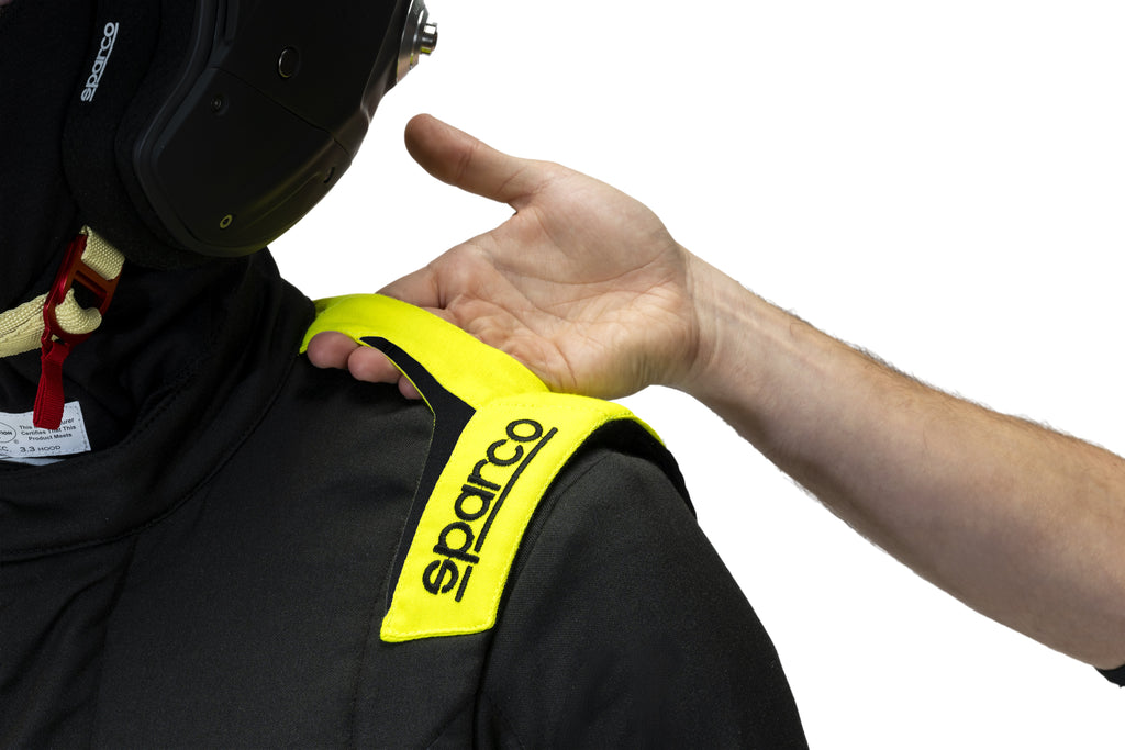 Traje Sparco Sprint Advanced Negro/Amarillo Talla 48 - Sparco | APEXCORSE imagen 3