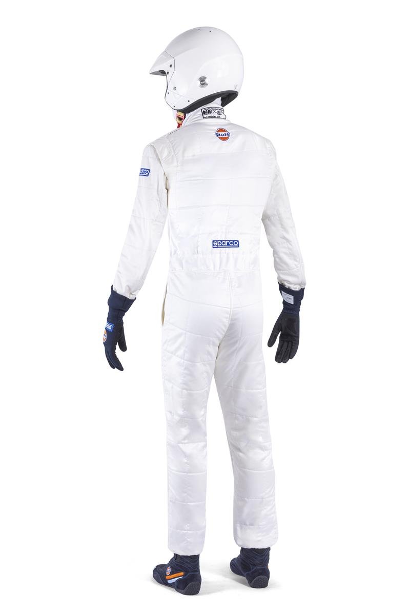 Sparco Replica De Traje De Carreras Gulf Blanco Talla 52 - Sparco | APEXCORSE imagen 2