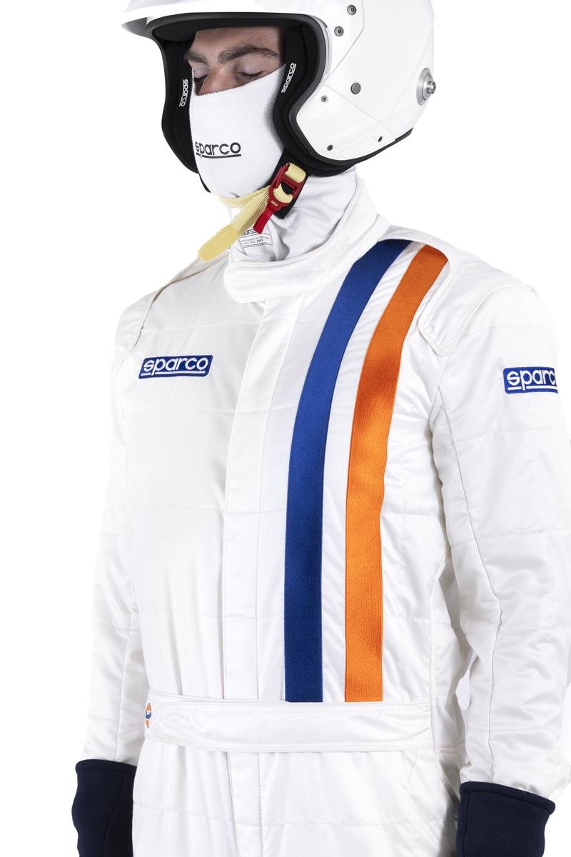 Sparco Replica De Traje De Carreras Gulf Blanco Talla 52 - Sparco | APEXCORSE imagen 3