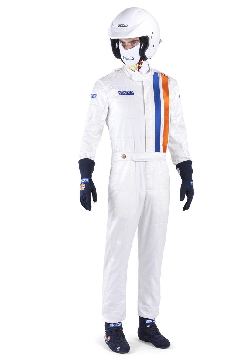 Sparco Replica De Traje De Carreras Gulf Blanco Talla 62 - Sparco original | APEXCORSE
