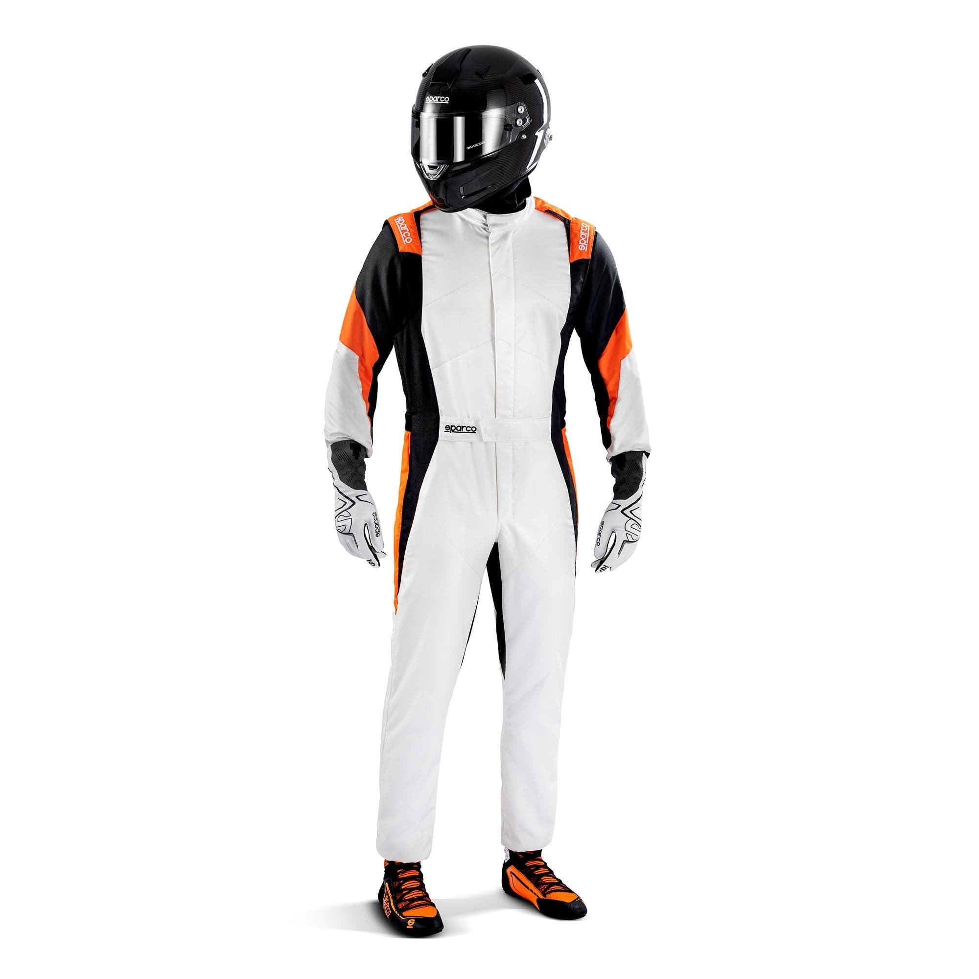 Traje Sparco R567 Blanco/Naranja Talla 54 - Sparco | APEXCORSE imagen 3