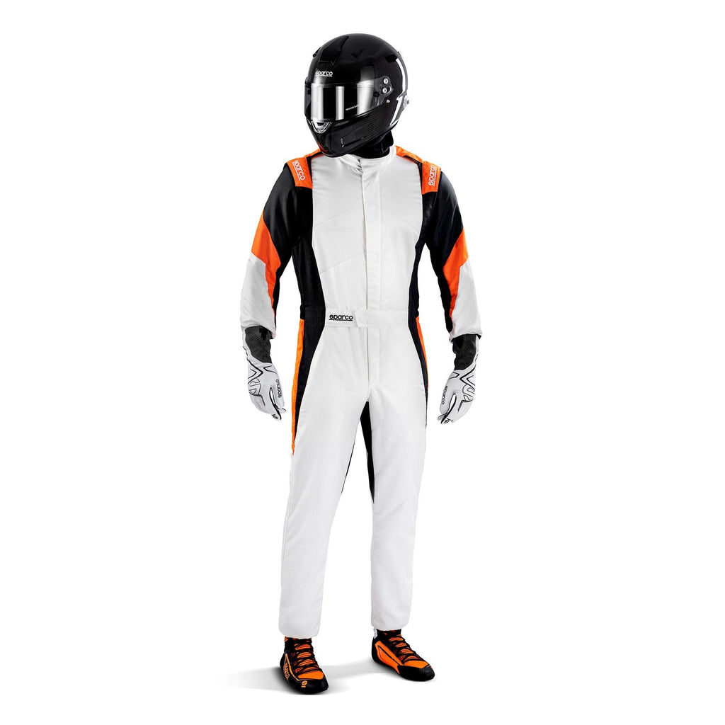 Traje Sparco R567 Blanco/Naranja Talla 64 - Sparco | APEXCORSE imagen 3