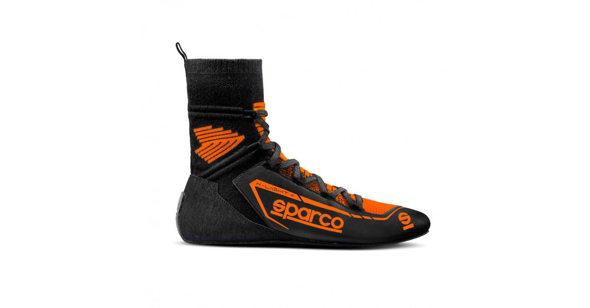 Zapatillas Sparco FIA Ndis X Light+ Talla 41 Negro/Naranja - Sparco original | APEXCORSE