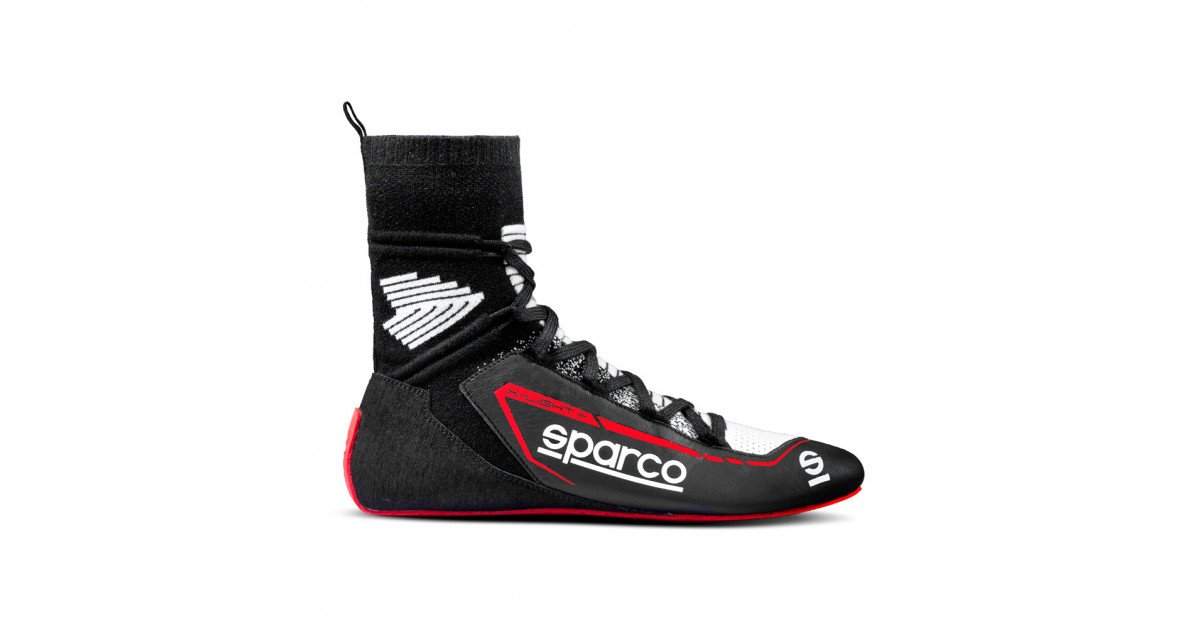 Zapatillas Sparco FIA Ndis X Light+ Talla 46 Negro/Rojo - Sparco original | APEXCORSE