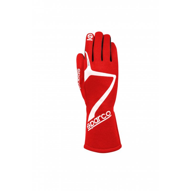 Guantes Land Sparco 2025 Talla 06 Rojo - Sparco original | APEXCORSE