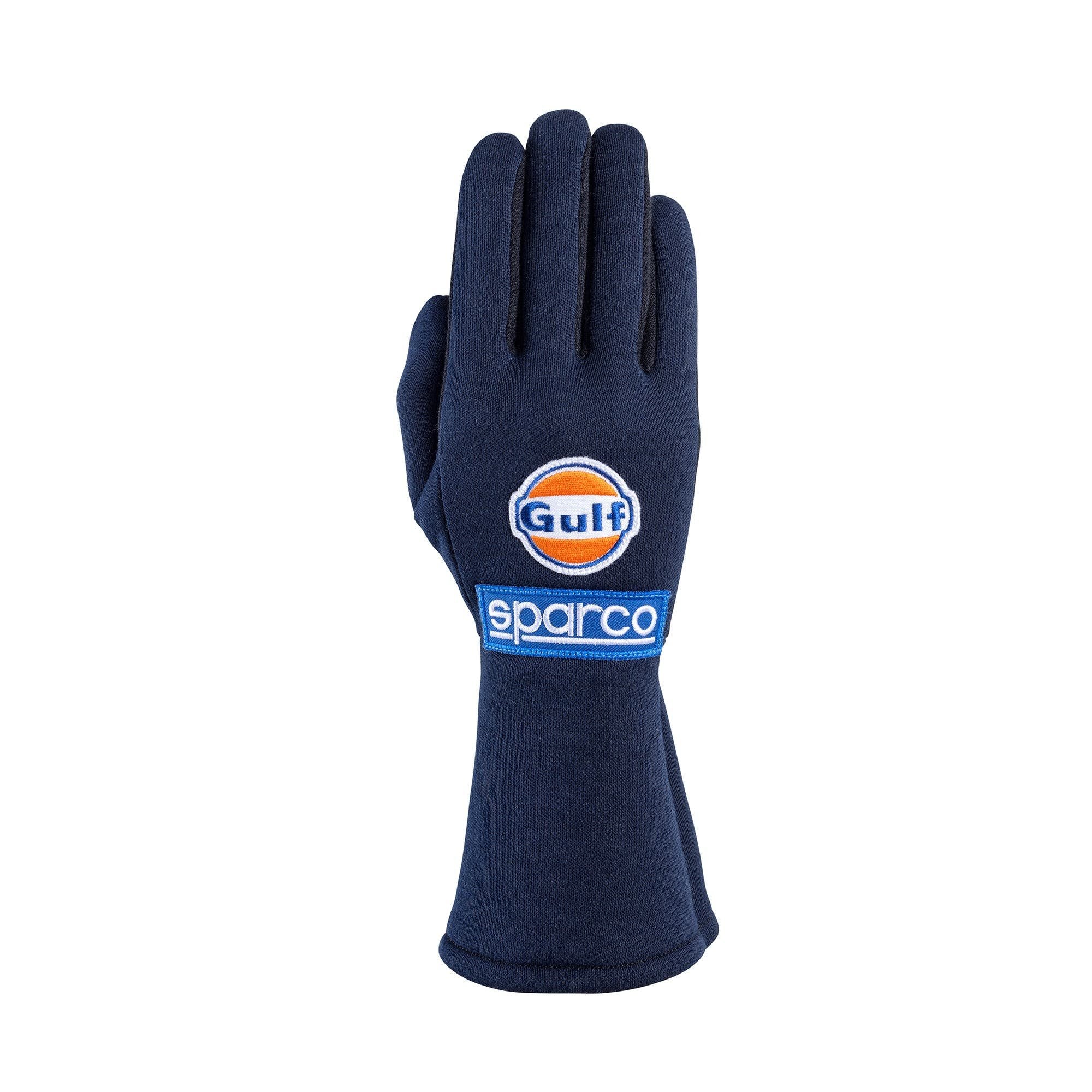 Guantes Sparco Land 2025 Gulf Azul Marino Talla 9 - Sparco original | APEXCORSE