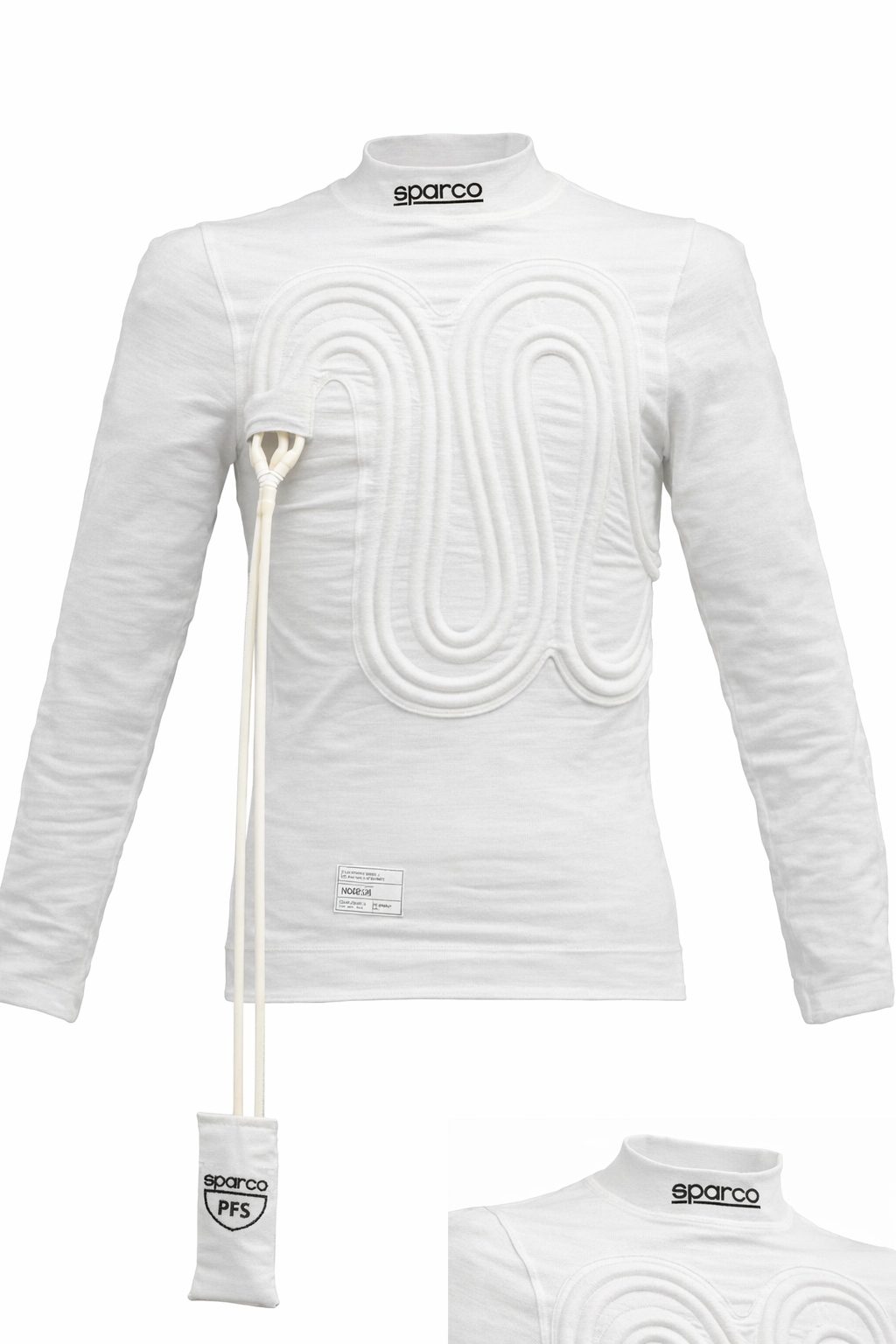 Camiseta Sparco Ignifuga Refrescante Front R586 Blanca Talla Xl - Sparco original | APEXCORSE