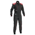 TRAJE KARTING OMP KS-4 MY2026 NEGRO/ROJO TALLA XL - OMP original APEXCORSE imagen 1