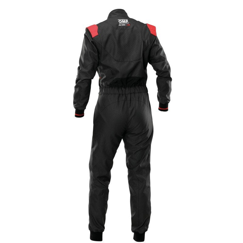 TRAJE KARTING OMP KS-4 MY2026 NIÑOS NEGRO/ROJO TALLA 120 - OMP original APEXCORSE imagen 2