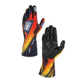 GUANTESOMP KARTING KS-4 ART NEGRO/NARANJA TALLA XS - OMP original APEXCORSE imagen 1