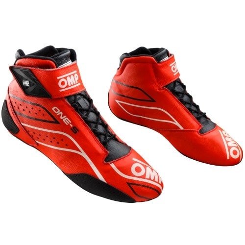 BOTINES OMP ONE-S FIA 8856-2018/SFI ROJOS TALLA 38 - OMP original APEXCORSE imagen 1