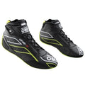 BOTINES OMP ONE-S FIA 8856-2018/SFI NEGRO/AMARILLO FLUOR TALLA 41 - OMP original APEXCORSE imagen 1