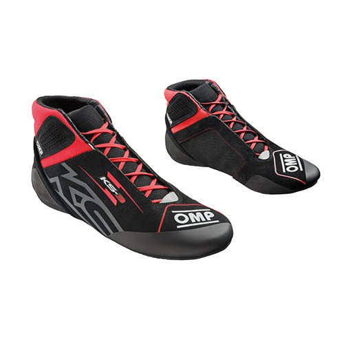 BOTINES OMP KARTING KS-3 MY2026 NEGRO/ROJO TALLA 37 - OMP original APEXCORSE imagen 1