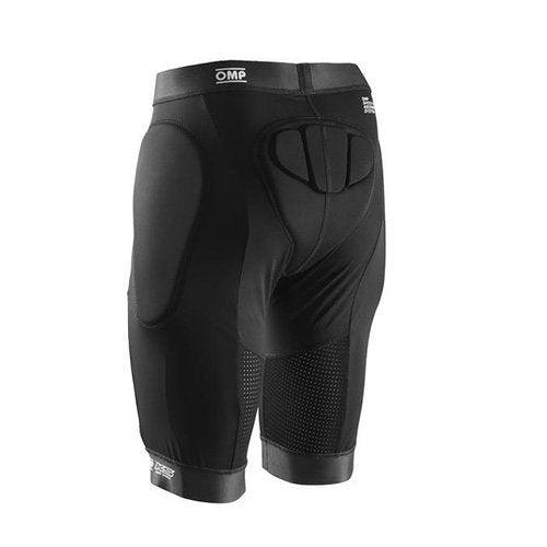 PANTALONES OMP CORTOS KARTING NEGROS CON RELLENO TALLA XS - OMP original APEXCORSE imagen 2