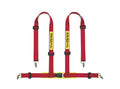 Arnés Clubman (Aprobado Por ECE) De 4 Puntos Incluye Almohadillas Rojo - Sabelt original | APEXCORSE