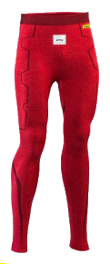 Sparco Ropa Interior FIA 8856-2018 Ui-601 Pantalón Rojo Bicolor - Sparco original | APEXCORSE