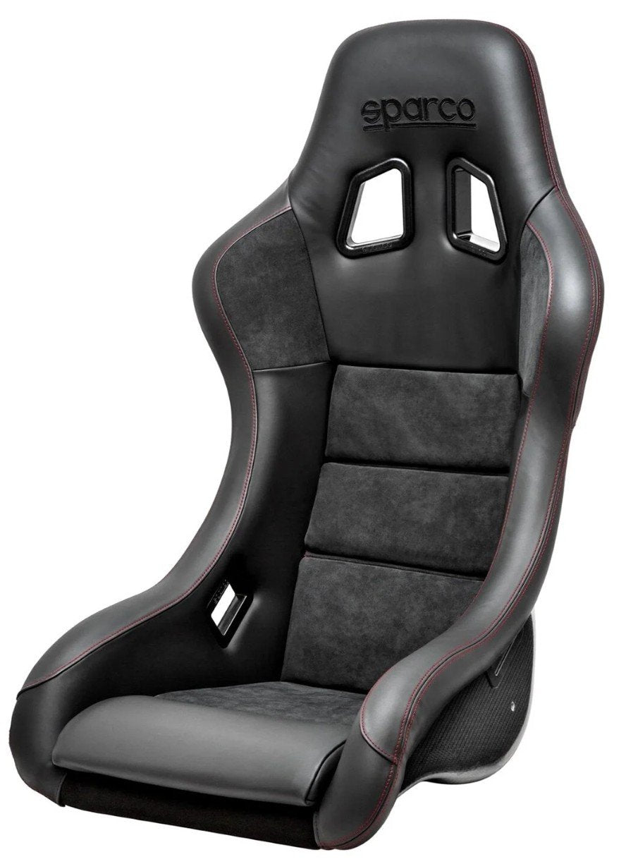 Asiento Sparco QRT-Carbon Negro/Rojo - Sparco original | APEXCORSE