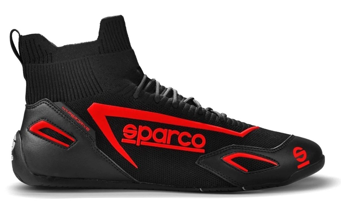Sparco Botines Hyperdrive Negrorojo Talla 39 - Sparco original | APEXCORSE