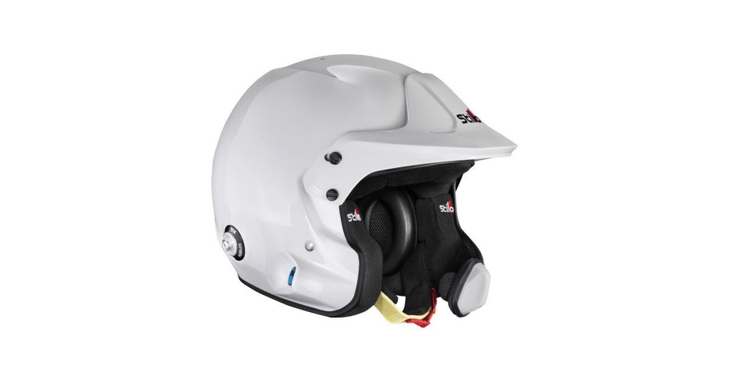 Sparco Casco Stilo Venti4 Wrc Composite Rally Blanco Fia8859-24 Sa2025 Hans Blanco Fia8858-10-Talla 57 - Sparco | APEXCORSE imagen 2