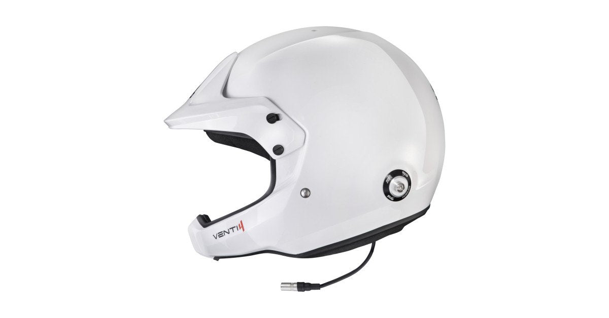 Sparco Casco Stilo Venti4 Wrc Composite Circuito Blanco Fia8859-24 Sa2025 Hans Blanco Fia8858-10-Talla 59 - Sparco | APEXCORSE imagen 3
