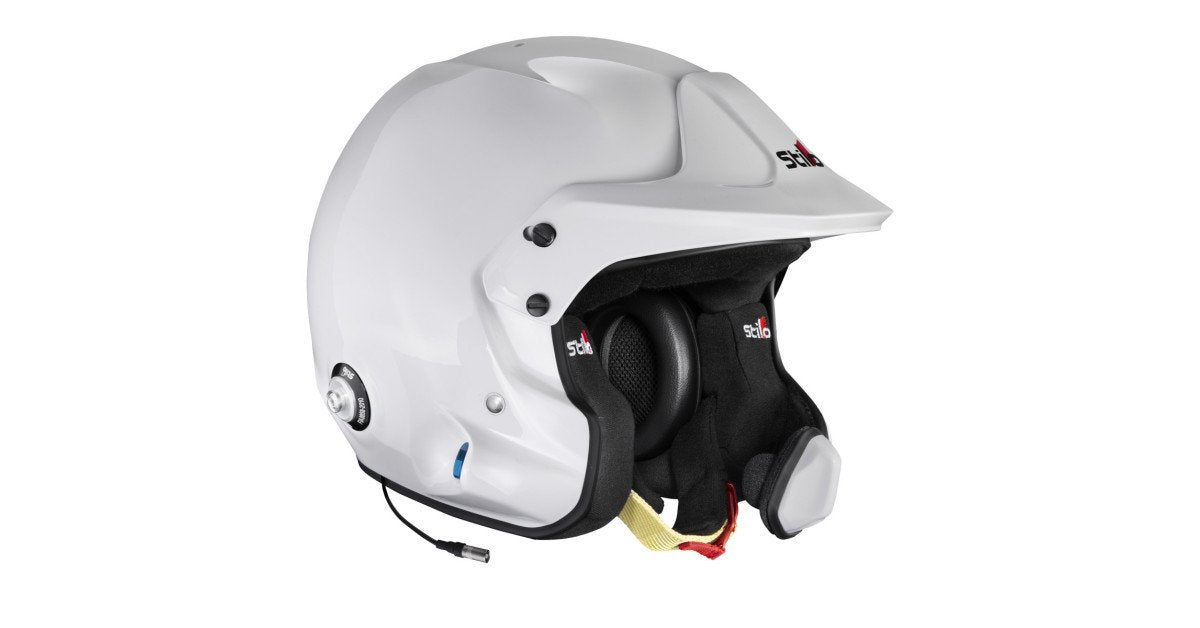 Sparco Casco Stilo Venti4 Wrc Composite Circuito Blanco Fia8859-24 Sa2025 Hans Blanco Fia8858-10-Talla 64 - Sparco | APEXCORSE imagen 2