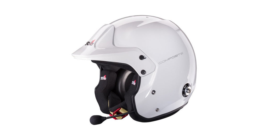 Sparco Casco Stilo Venti4 Trophy Composite Plus Blanco Fia8859-24 Sa2025 Hans Blanco Fia8858-10-Talla 59 - Sparco original | APEXCORSE