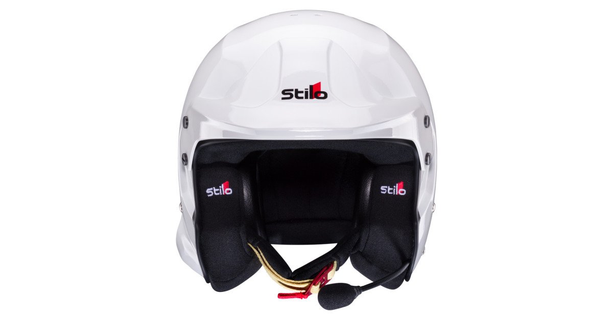 Sparco Casco Stilo Venti4 Trophy Composite Plus Blanco Fia8859-24 Sa2025 Hans Blanco Fia8858-10-Talla 59 - Sparco | APEXCORSE imagen 3