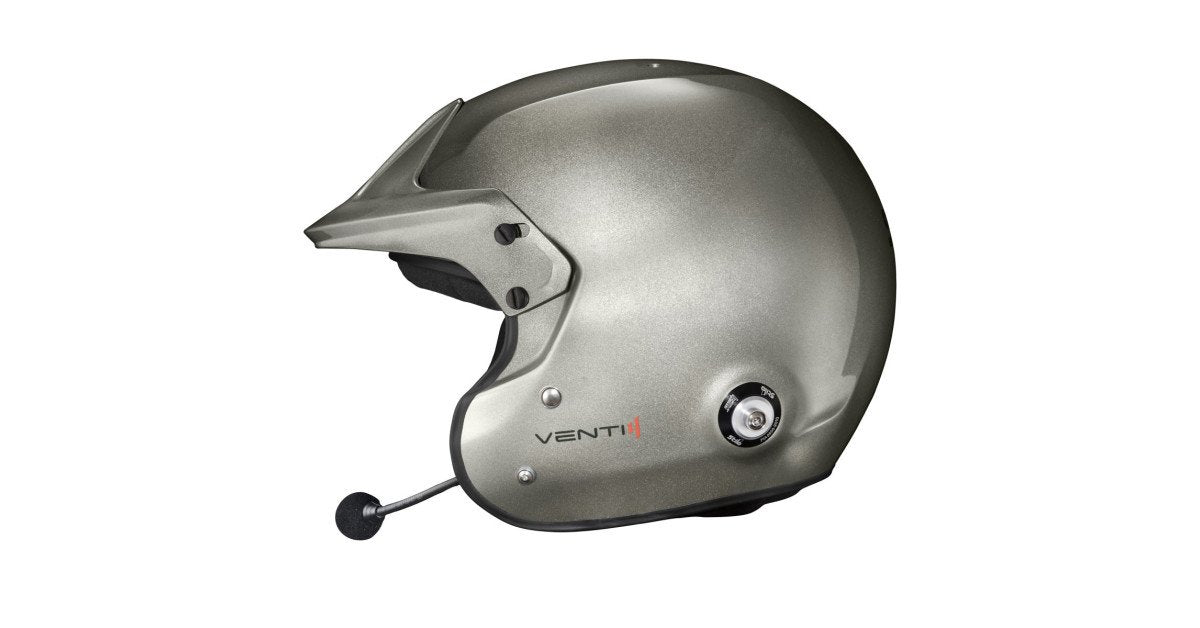 Sparco Casco Stilo Venti4 Trophy Titanio Composite Plus Fia8859-24 Sa2025 Hans Fia8858-10-Talla 63 - Sparco | APEXCORSE imagen 4