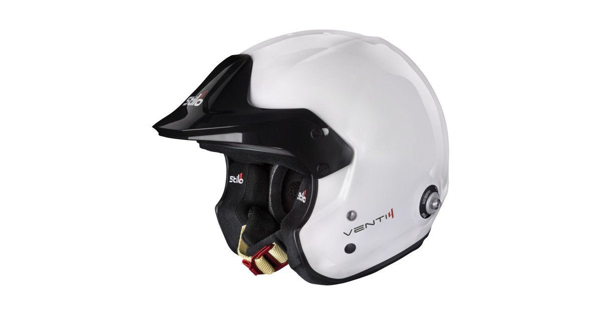 Sparco Casco Stilo Venti4 Trophy Composite Blanco Fia8859-24 Sa2025 Hans Blanco Fia8858-10-Talla 57 - Sparco original | APEXCORSE