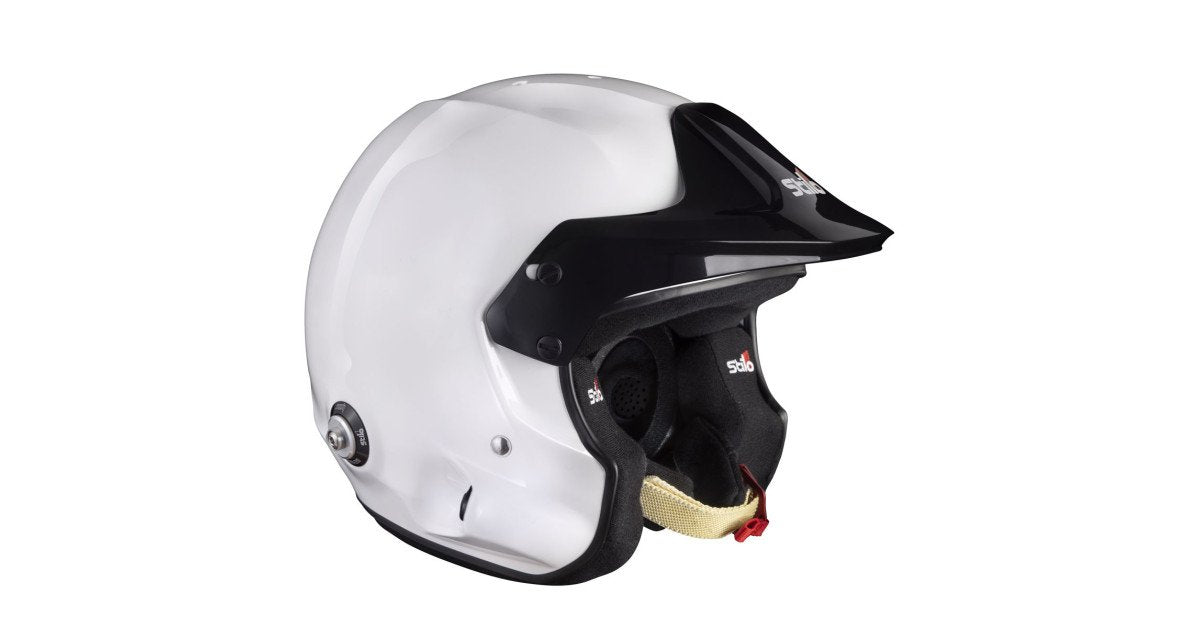 Sparco Casco Stilo Venti4 Trophy Composite Blanco Fia8859-24 Sa2025 Hans Blanco Fia8858-10-Talla 57 - Sparco | APEXCORSE imagen 2
