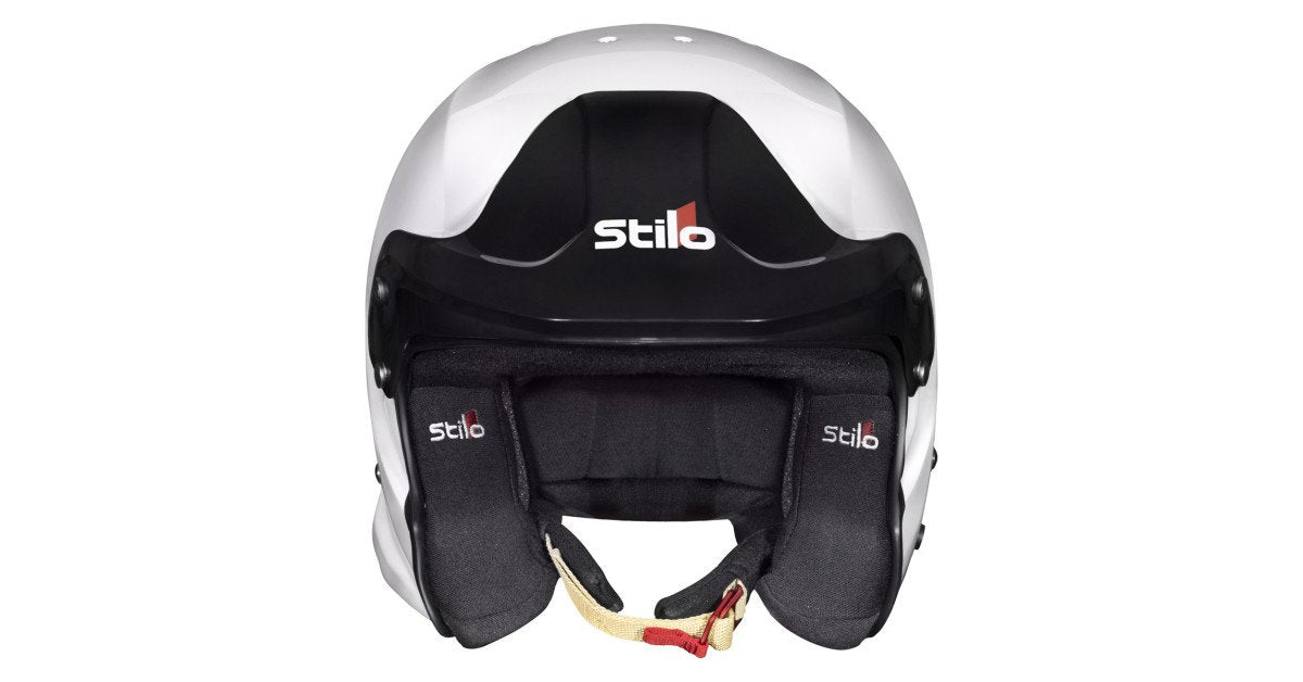 Sparco Casco Stilo Venti4 Trophy Composite Blanco Fia8859-24 Sa2025 Sin Clip Hans Blanco Fia8858-10-Talla 54 - Sparco original | APEXCORSE