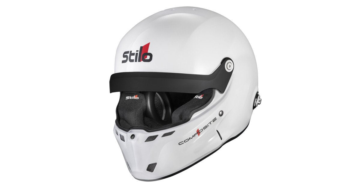 Sparco Casco Stilo St6R Composite-Wl Rally Blanco Fia8859-24 Sa2025 Hans Blanco Fia8858-10-Talla 54 - Sparco original | APEXCORSE